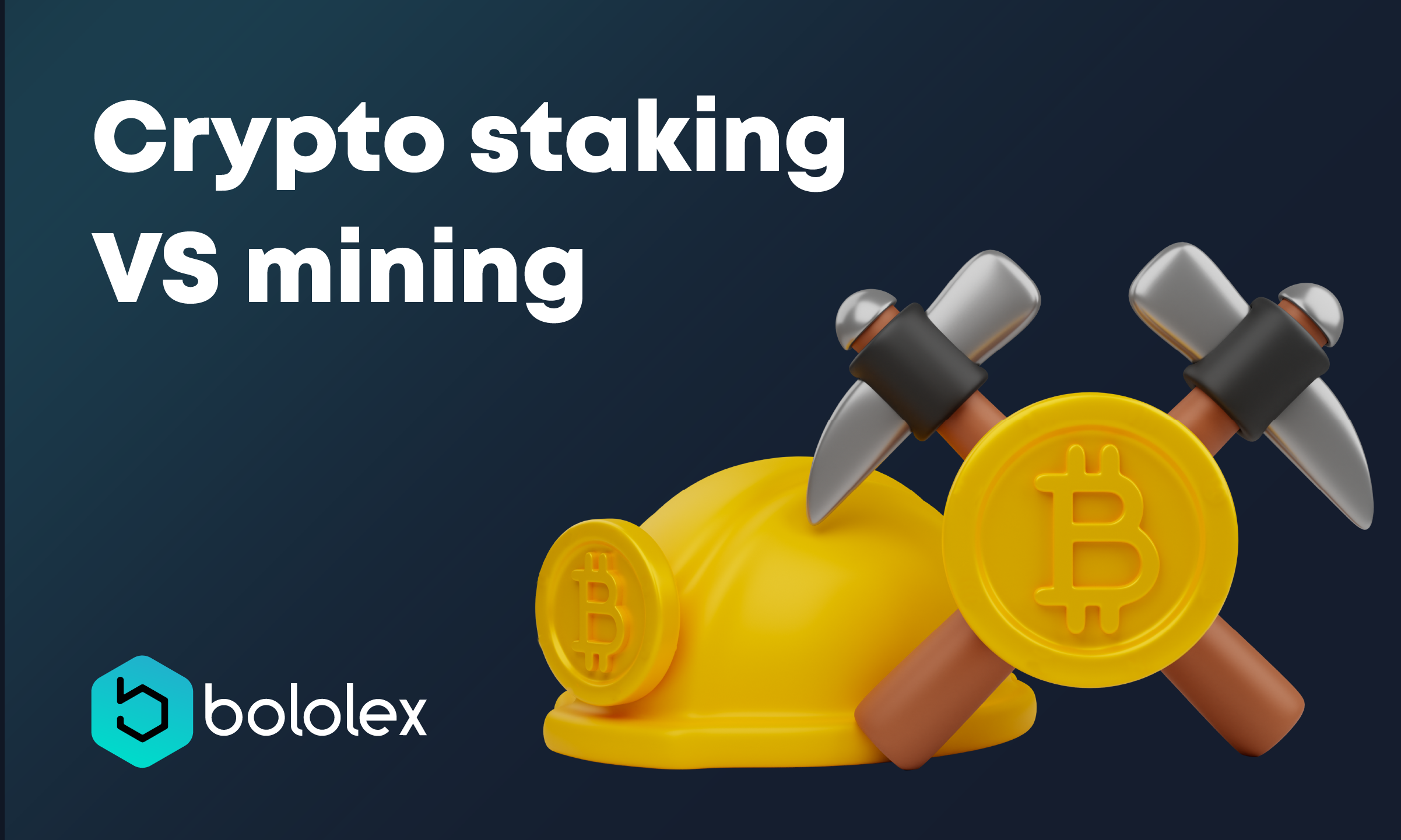 ⚖️ Differences between crypto staking and crypto Mining
